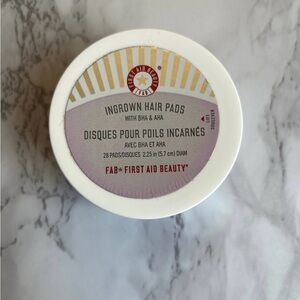 First Aid Beauty ingrown hair pads